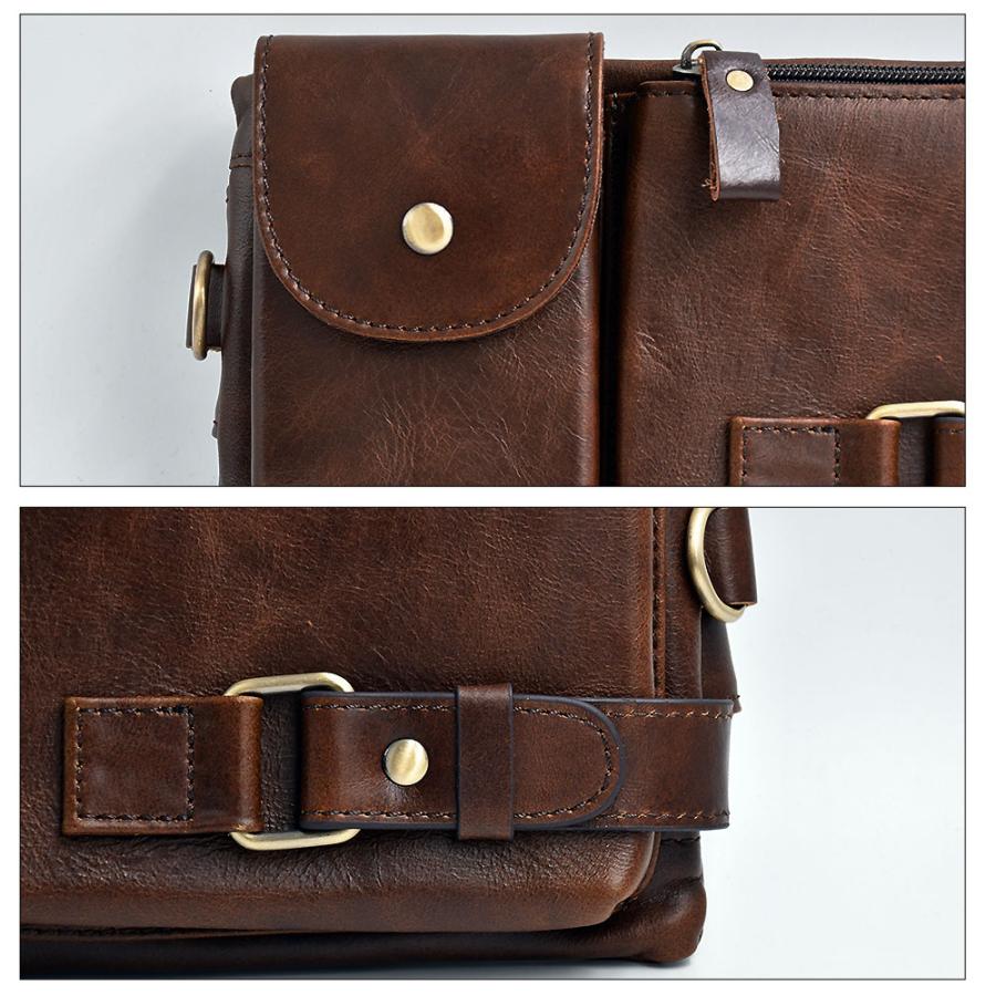 イルビゾンテ　ウエストバック　ボディバック　ショルダー　レザー　ブラウン　美品 楽天市場】イルビゾンテ（ボディバッグ・ウエストポーチ｜男女