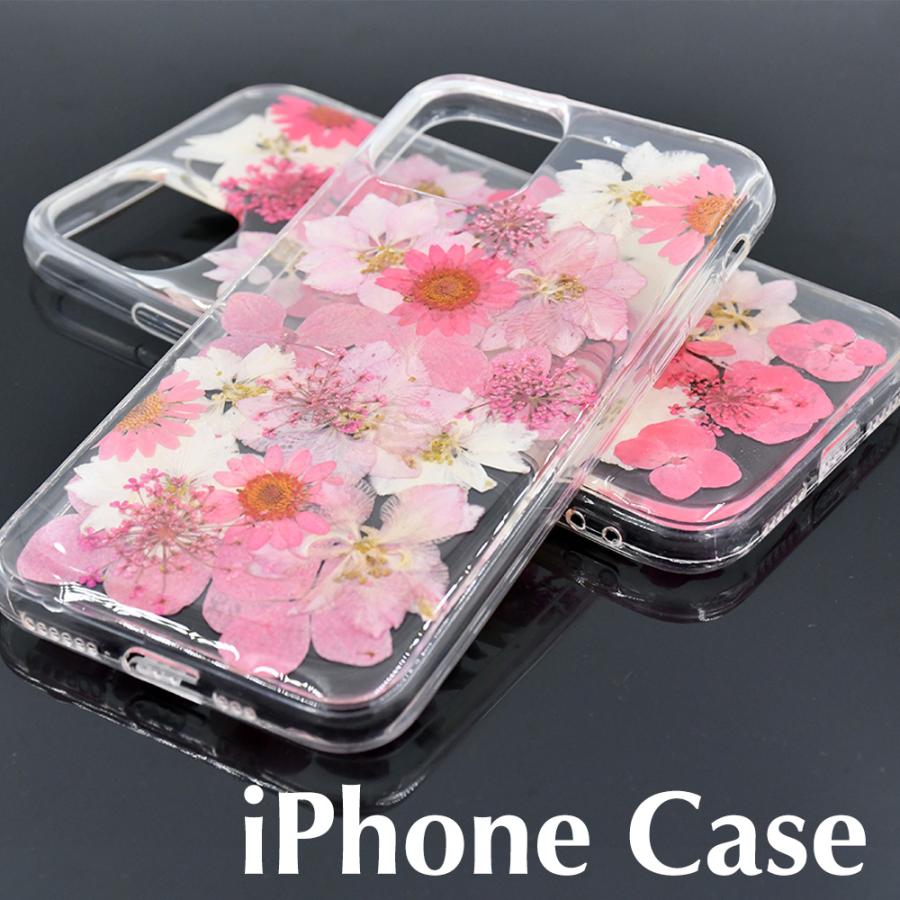 押し花 iPhone ケース ピンク iphone14 pro max iphone 13 mini 押し花 iPhone ケース ピンク iphone14 pro max iphone 13 mini