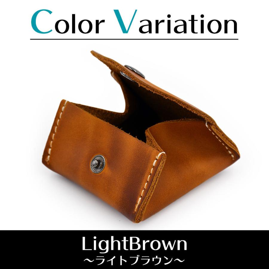 RRL ダークブラウン レザー ケース ダブルアールエル) RRL ツールド レザー カード ウォレット