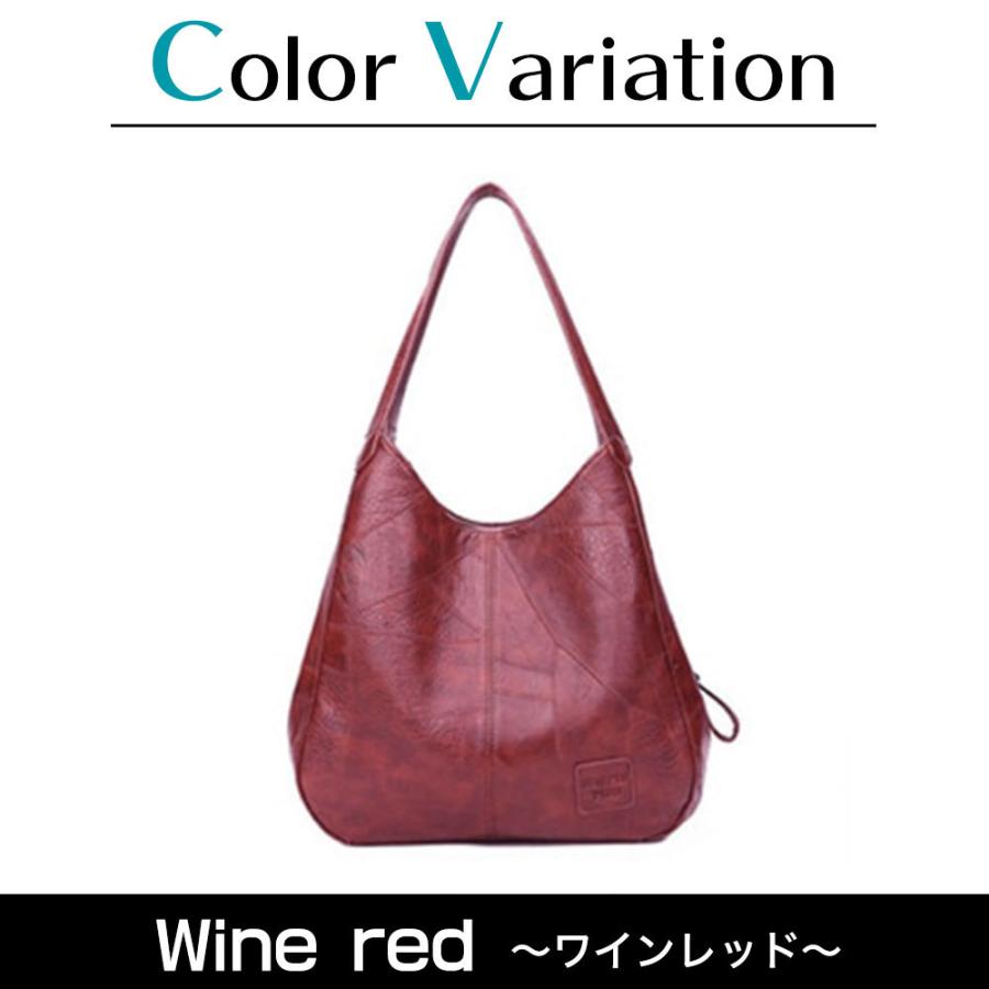 レザー トートバッグ バッグ ブラウン ブラック ワインレッド