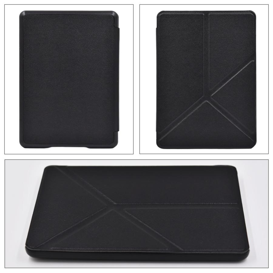スタンド機能 kindle paperwhite 11世代 ケース kindle5 横置き 縦置き