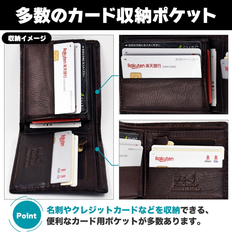 ボーナスストア対象 イントレチャート 二つ折り財布 本革 レザー ウォレット 編み込み ブラウン メンズ 多ポケット ２つ折り 軽い ３層構造  スキミング防止 爆買 : EZCASE イージーケース - 通販 - Yahoo!ショッピング