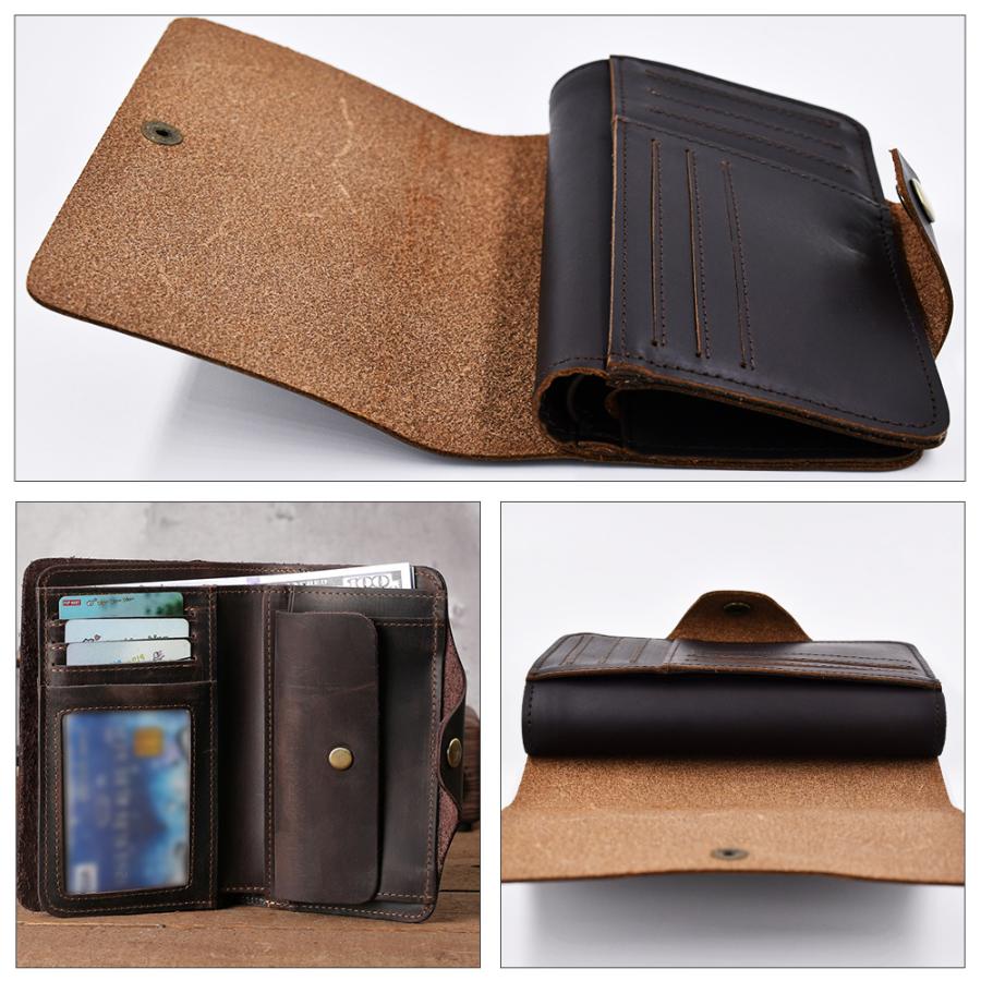期間限定セール 長財布 本革 ブラウン シンプル レザー ロング 