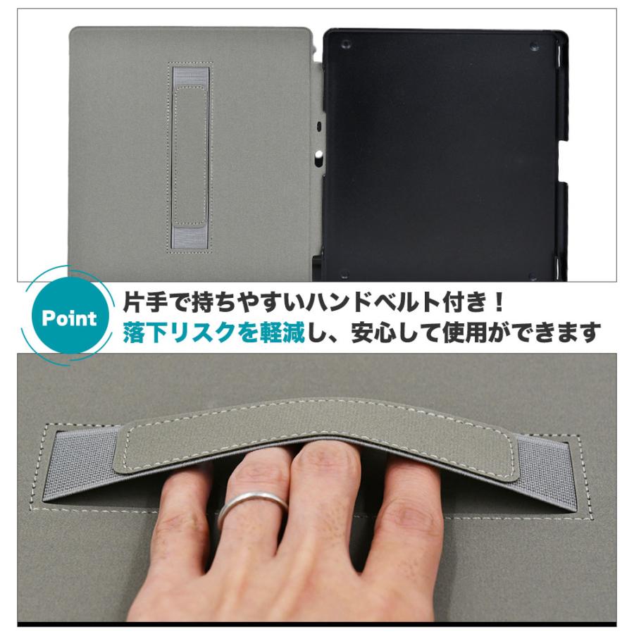 Kindle Scribe ケース ハンドベルト付き ペン収納 10.2インチ 11インチ