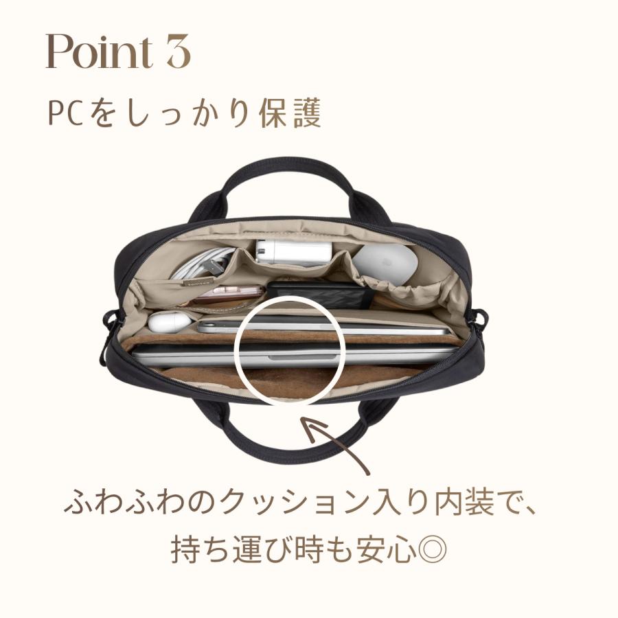 tomtoc tomtoc 360°保護 パソコンバック A4対応 Terra A28 PCバッグ 14