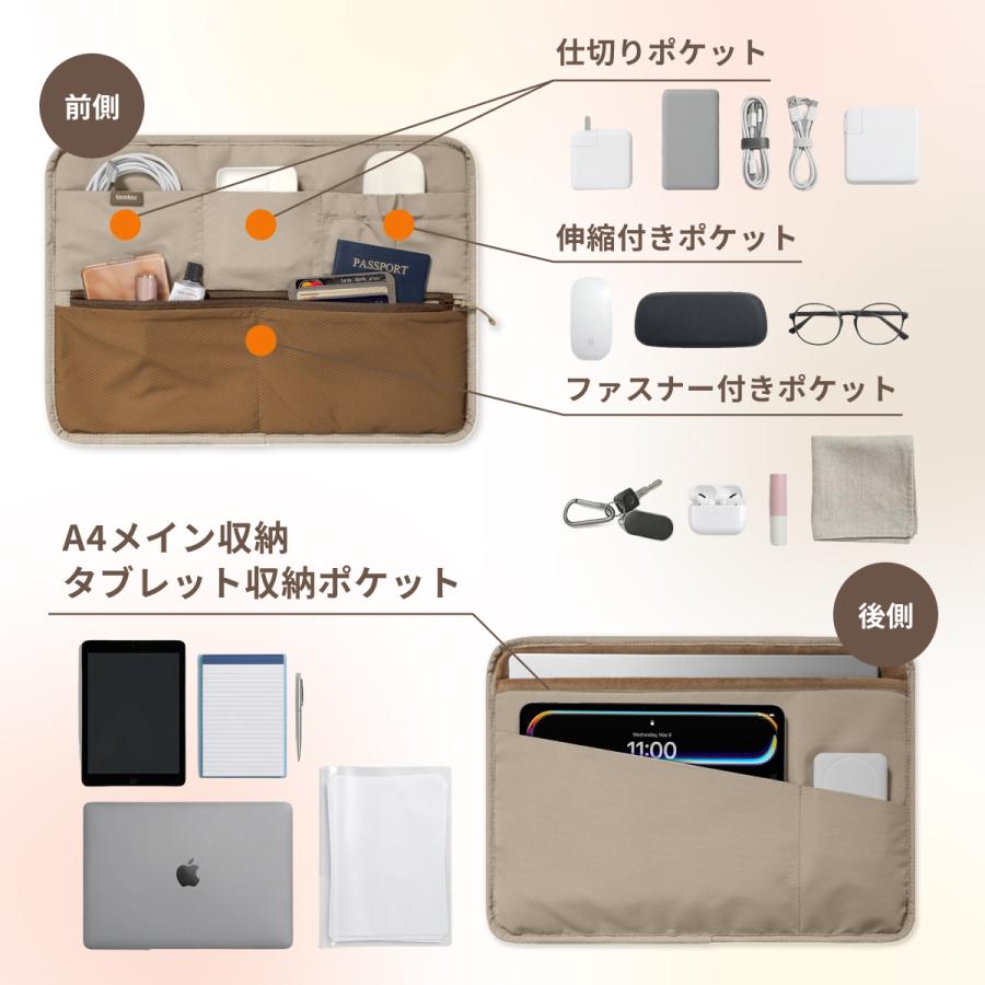 tomtoc tomtoc 360°保護 パソコンバック A4対応 Terra A28 PCバッグ 14