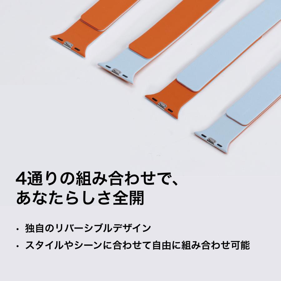 MOFT Snap Duo Watch Band ［Apple Watch用］42/46mmマグネット式シリコンバンド バンド シリコン マグネット 防水 アップルウォッチ 替えバンドの画像