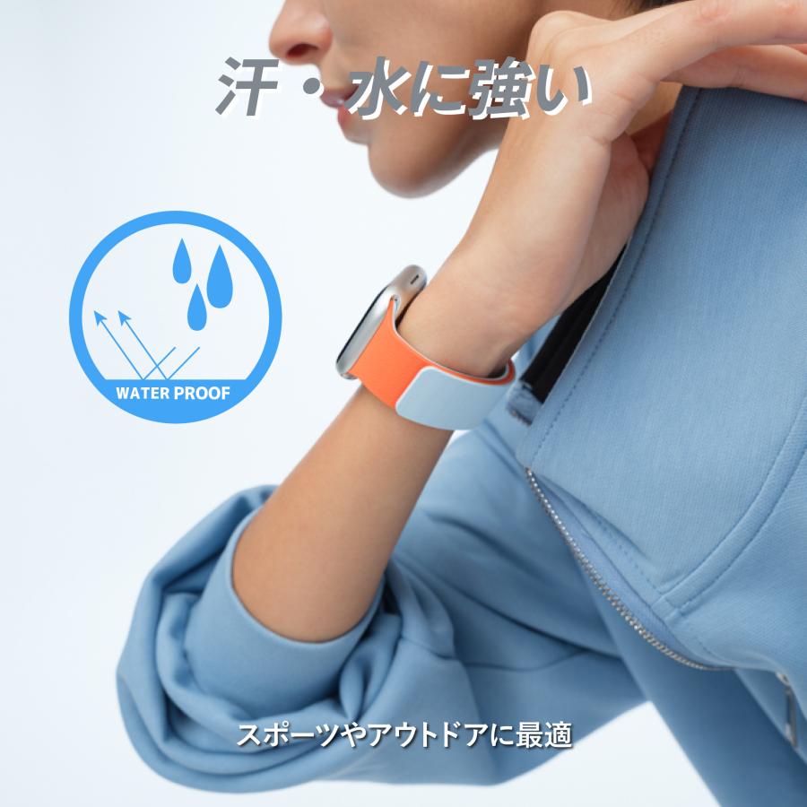 MOFT Snap Duo Watch Band ［Apple Watch用］42/46mmマグネット式シリコンバンド バンド シリコン マグネット 防水 アップルウォッチ 替えバンドの画像