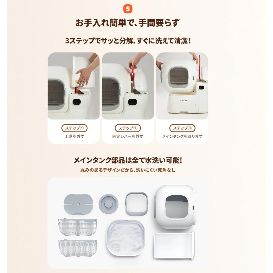 Homerunpet（ホームランペット） 全自動猫トイレ Lobo Max 大型種 WiFi