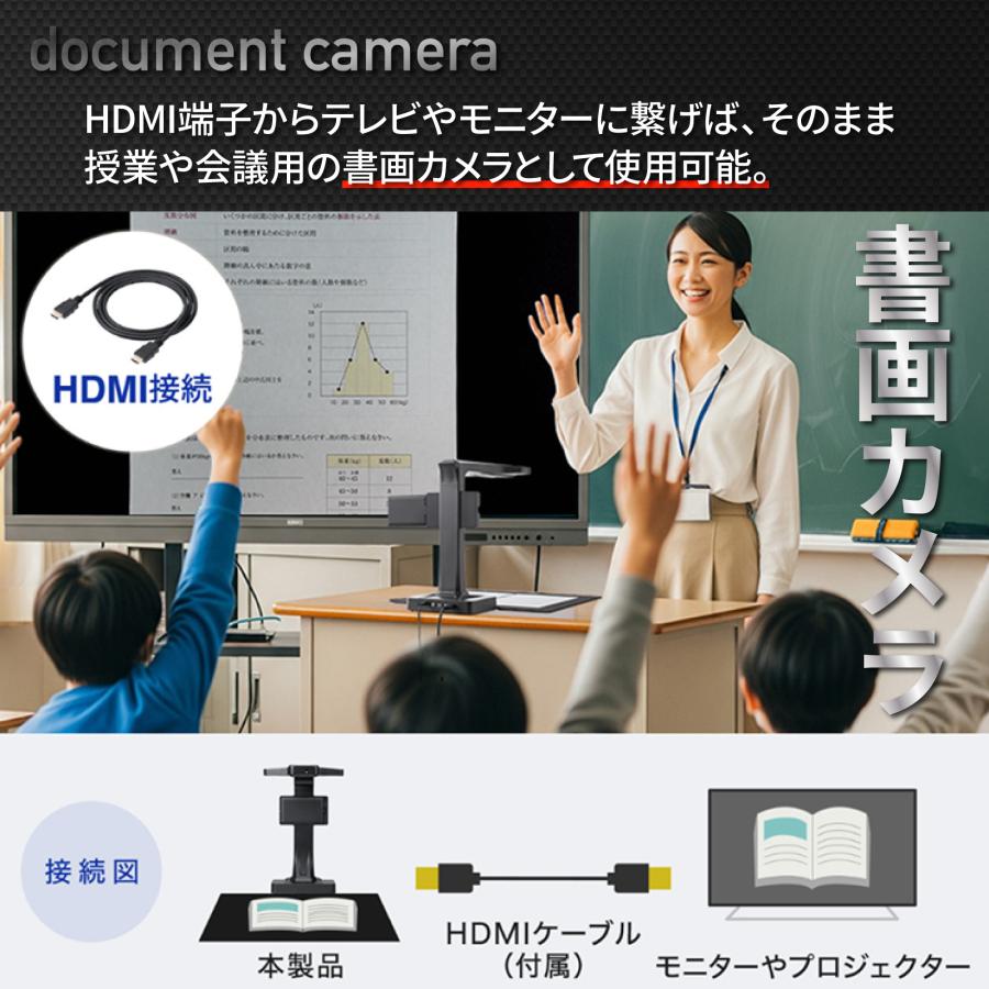 CZUR（シーザー） ドキュメントスキャナー [ET MAX] 書画カメラ ブック