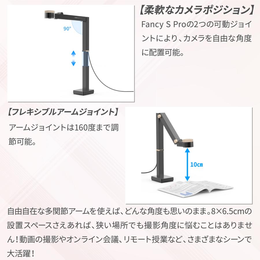 Fancy S Pro 非破壊ドキュメントスキャナー 非破壊ドキュメントスキャナーCZUR fancy S pro