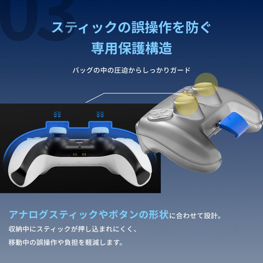 tomtoc ArmorCase-G27 PS5/Pro コントローラーケース tomtoc PS5