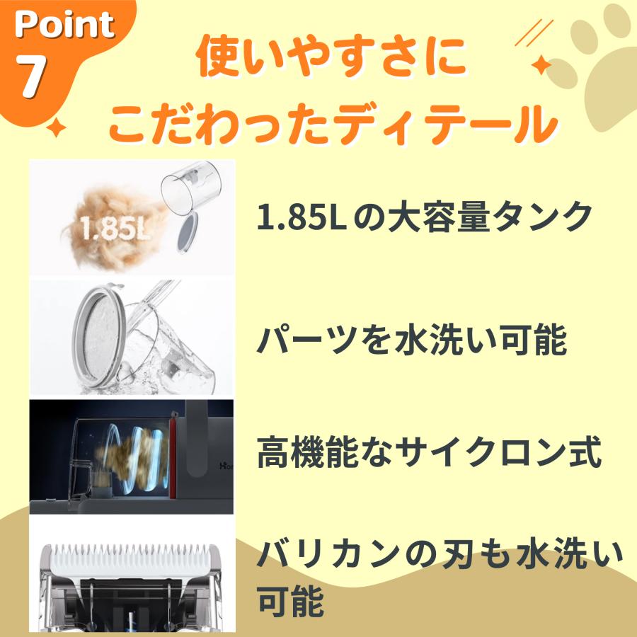 Homerunpet ペットグルーミングキット 静音 安全 犬 猫 バリカン Homerunpet ペットグルーミングキット 静音 安全 犬 猫 バリカン