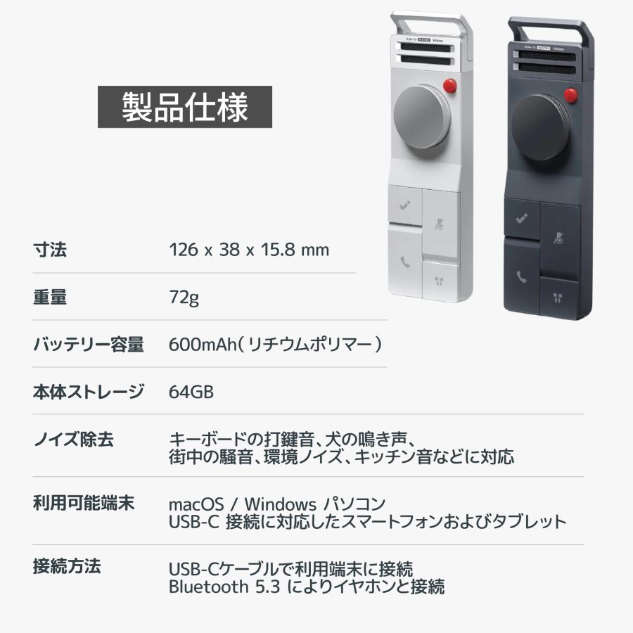 【新品未開封】HiDock P1 次世代AIボイスレコーダー Amazon.co.jp: HiDock P1 mini AI ボイスレコーダー 文字起こし 要約
