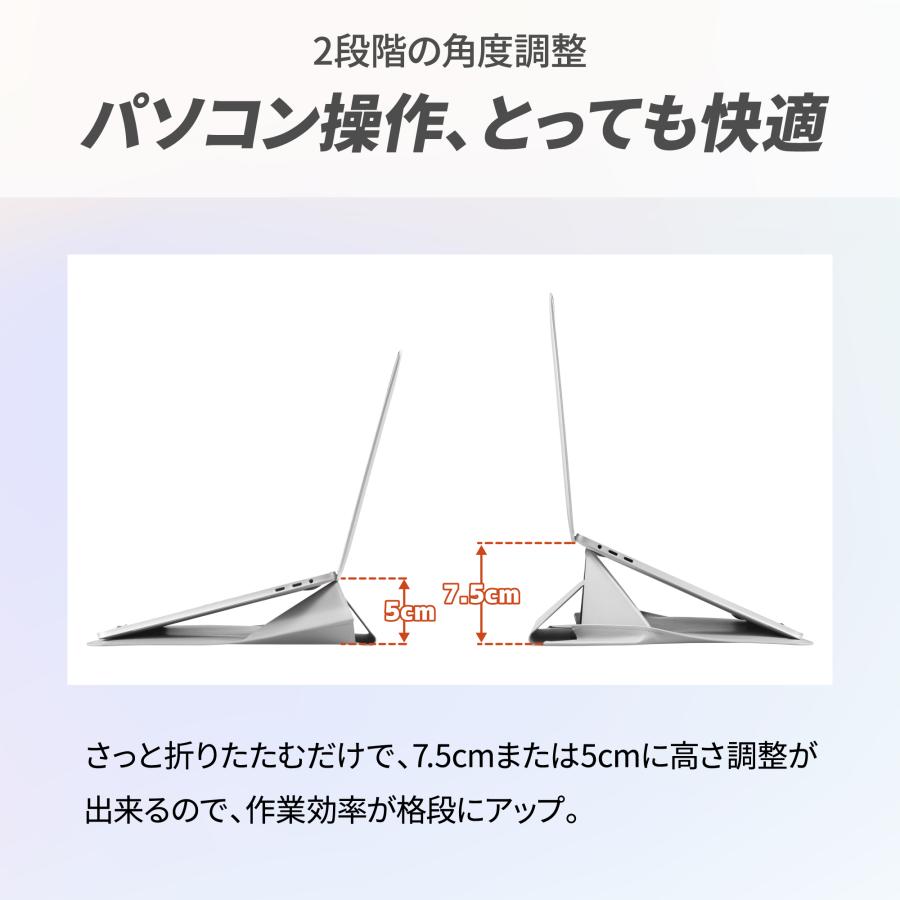 MOFT モフト ノートPCケース PCバッグ 兼用 スリーブ  クラッチ キャリー PCスタンド 持ち運び 防水 合皮 高級感 折り畳み 角度調整 14インチ 【正規販売店】の画像