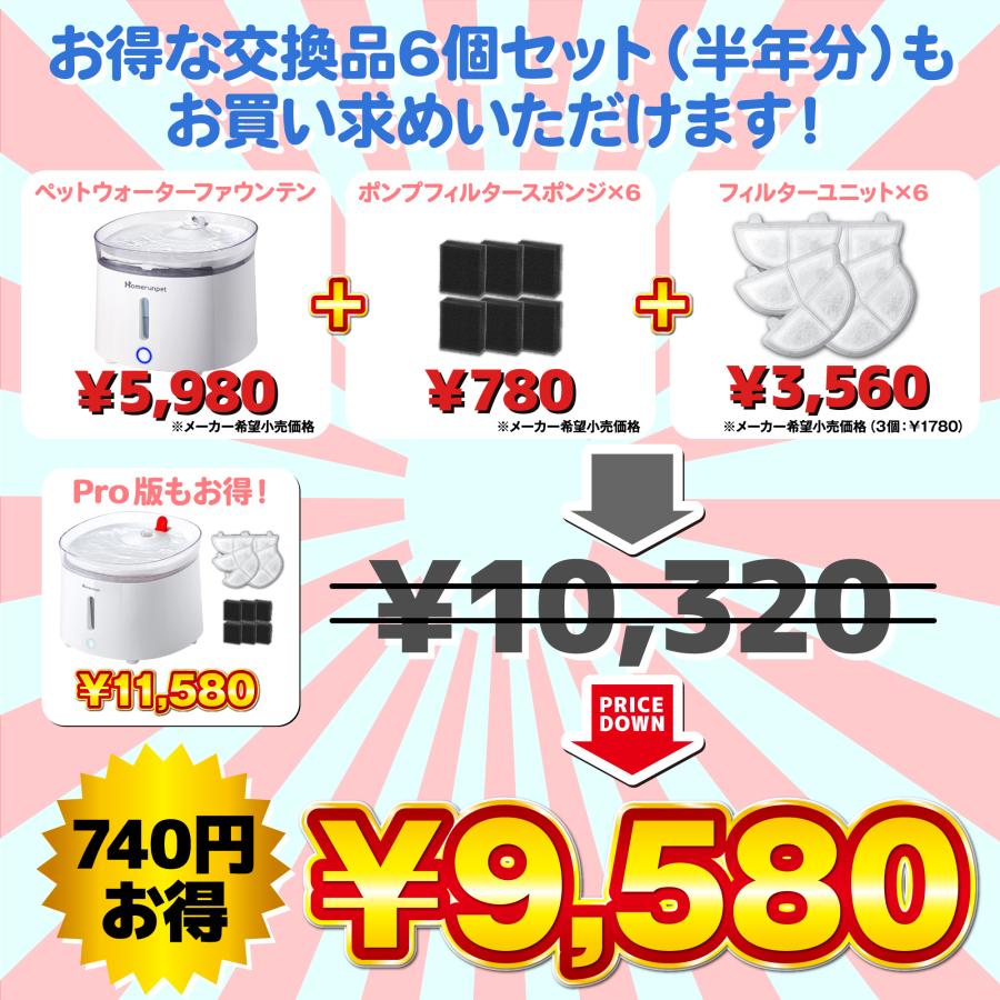 Homerunpet（ホームランペット） 【お得セット】ペットウォーター