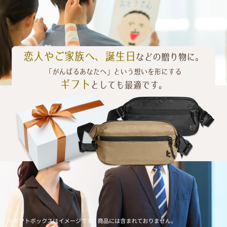 tomtoc 【Mサイズ：3.5L】Aviator-T33 ボディバッグ 軽量 スリング