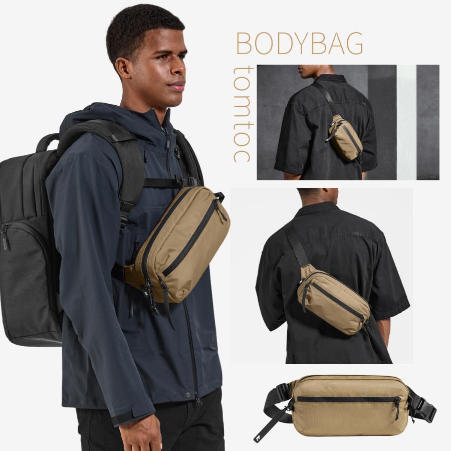 tomtoc 【Mサイズ：3.5L】Aviator-T33 ボディバッグ 軽量 スリング