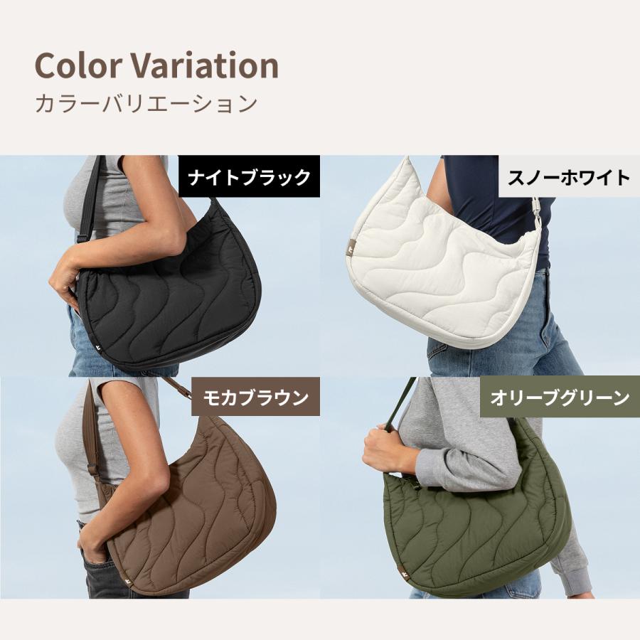 tomtoc 【Mサイズ：9L】tomtoc ショルダーバッグ 大容量 9L 軽量