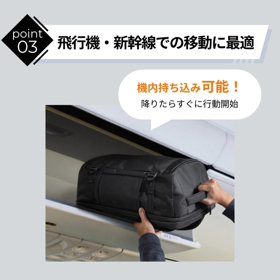 tomtoc tomtoc T66 トラベルバックパック 40L 旅行 リュック 大容量