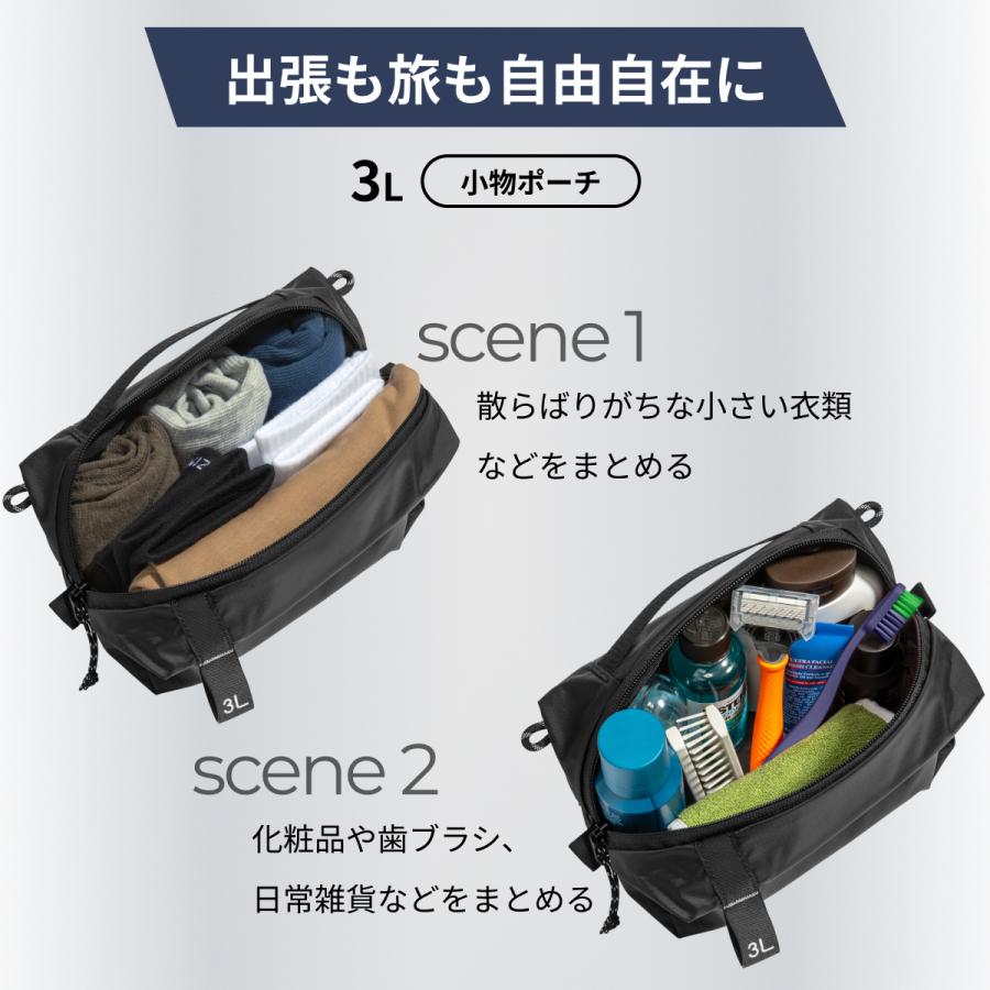 tomtoc 【お得セット】tomtoc T66 トラベルバックパック+Light-T02