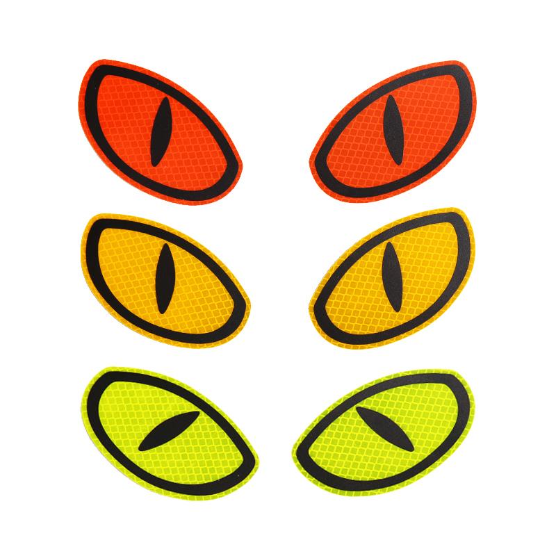 両目 アイ ステッカー 2枚セット 3m ダイヤモンド級反射テープ 反射ステッカー 高反射力 蛍光 目玉 ドレスアップ カスタム パーツ カー用品 車 外装 Jx Daiya3m Medama Ez Mercury 通販 Yahoo ショッピング