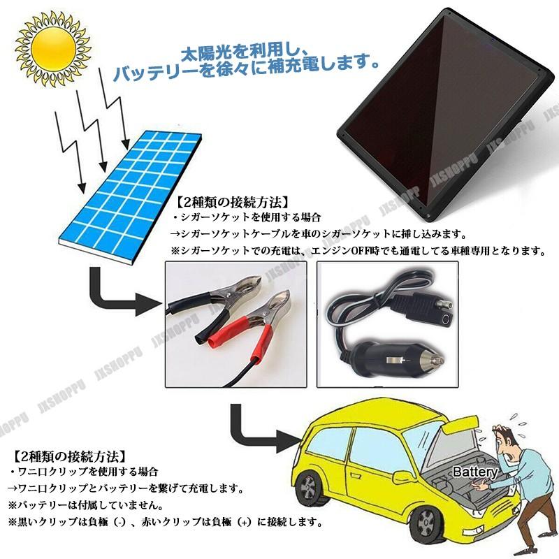 ソーラーバッテリー 充電器 バッテリーチャージャー 12v 防水 最大電流467ma Jx Sola Cg75 Ez Mercury 通販 Yahoo ショッピング