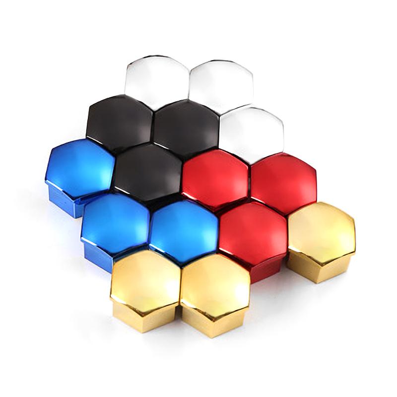 樹脂製 ホイールナットキャップ カバー 個セット 17hex 19hex 21hex 対応 5穴車