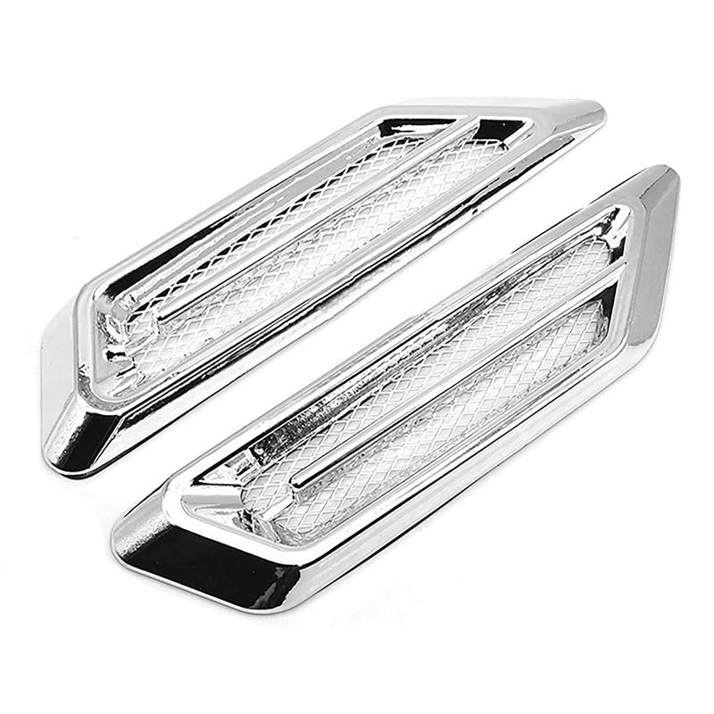 ダミーダクト シルバー 銀 メッキ フェンダー 左右セット 外装 カスタムパーツ ドレスアップ カー用品 車 汎用 簡単取付 Ox 5sft Bpmc Ez Mercury 通販 Yahoo ショッピング