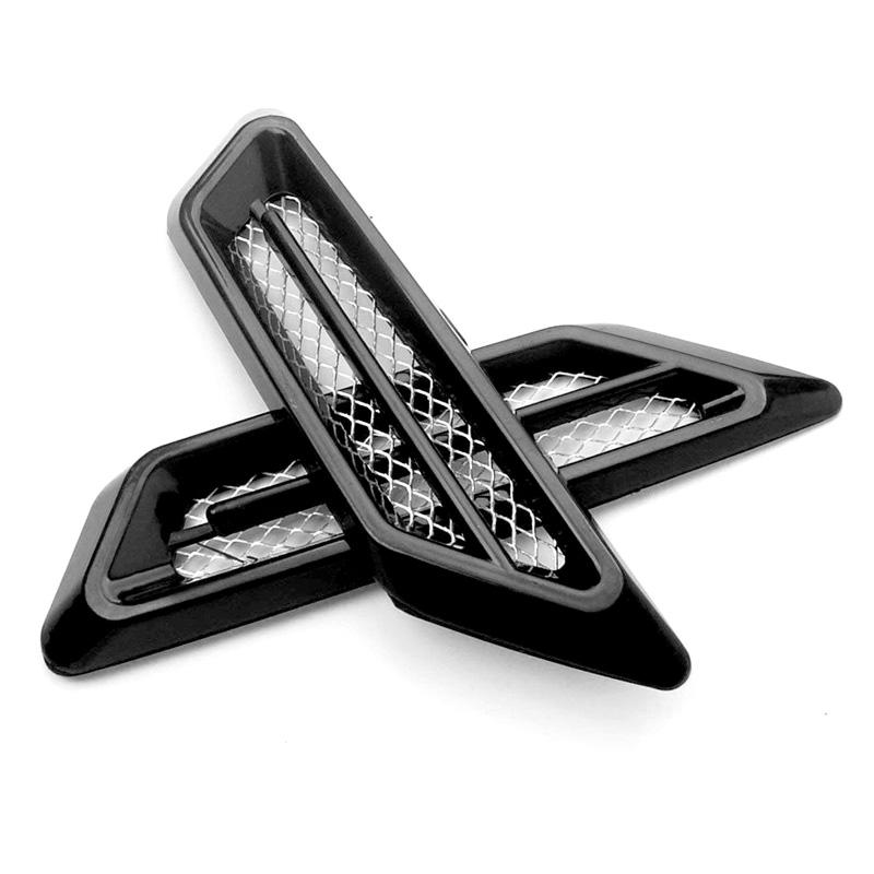 ダミーダクト ブラック 黒 メッキ フェンダー 左右セット 外装 カスタムパーツ ドレスアップ カー用品 車 汎用 簡単取付 Zm Ez Mercury 通販 Yahoo ショッピング