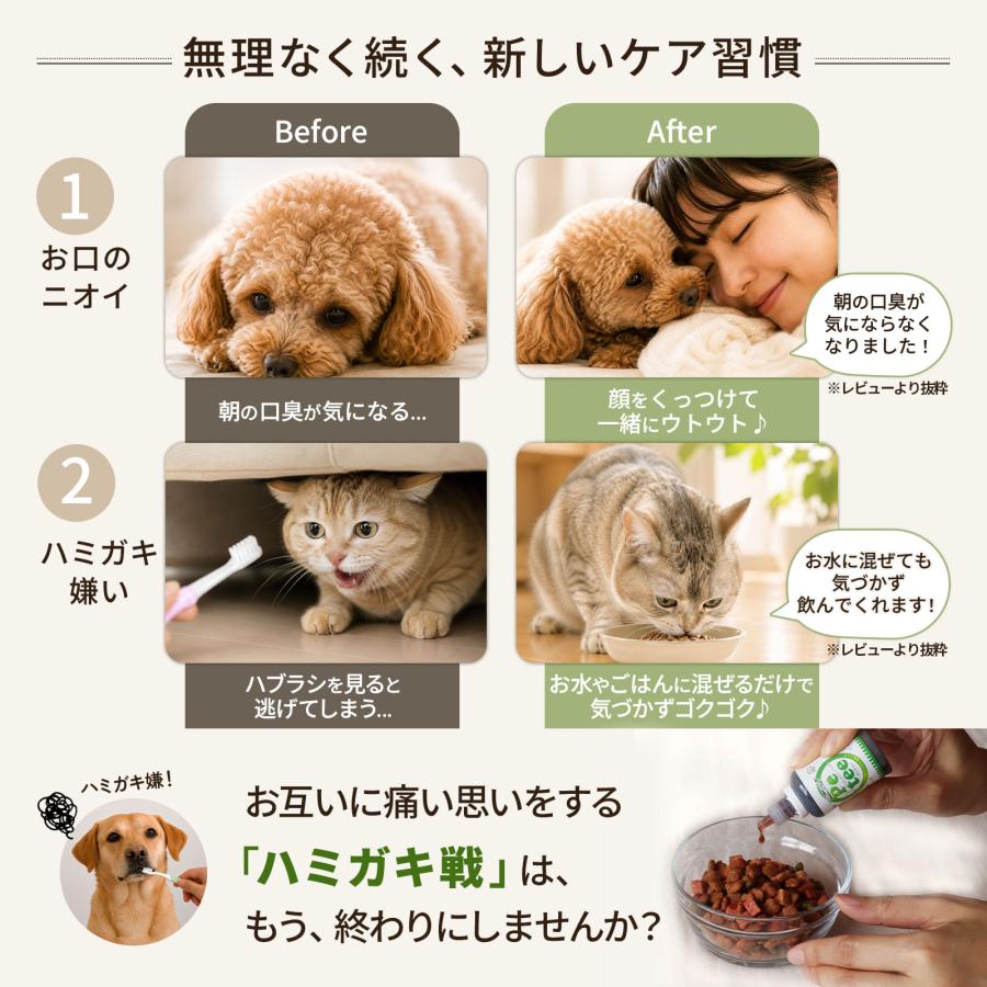 犬 口臭ケア クマザサ濃縮エキス 30ml ペット用 歯磨き 北海道産 Petee