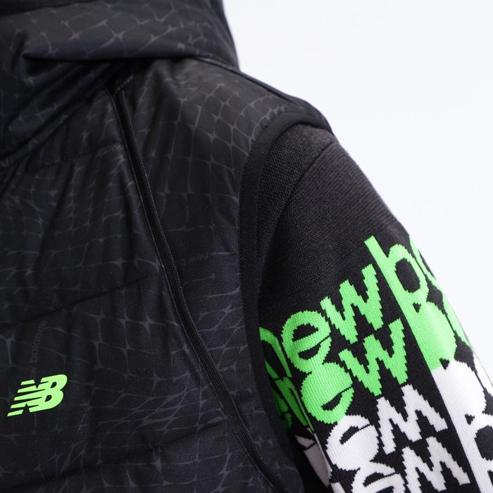 ニューバランス ゴルフ 2WAY PADDED FULL ZIP BLOUSON ブルゾン メンズ 2023秋冬 ゴルフウェア 012-3220003 