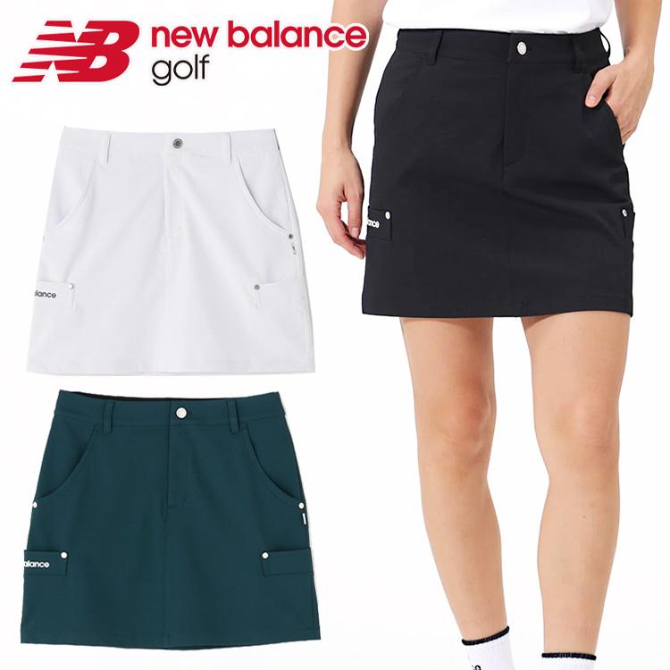 【美品】New Balance GOLF セットアップ　スカート　ポロシャツ New Balance Golf（ニューバランスゴルフ） カーゴスカート レディース