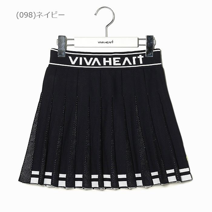 VIVA HEART（ビバハート） ニットプリーツスカート レディ−ス 春夏