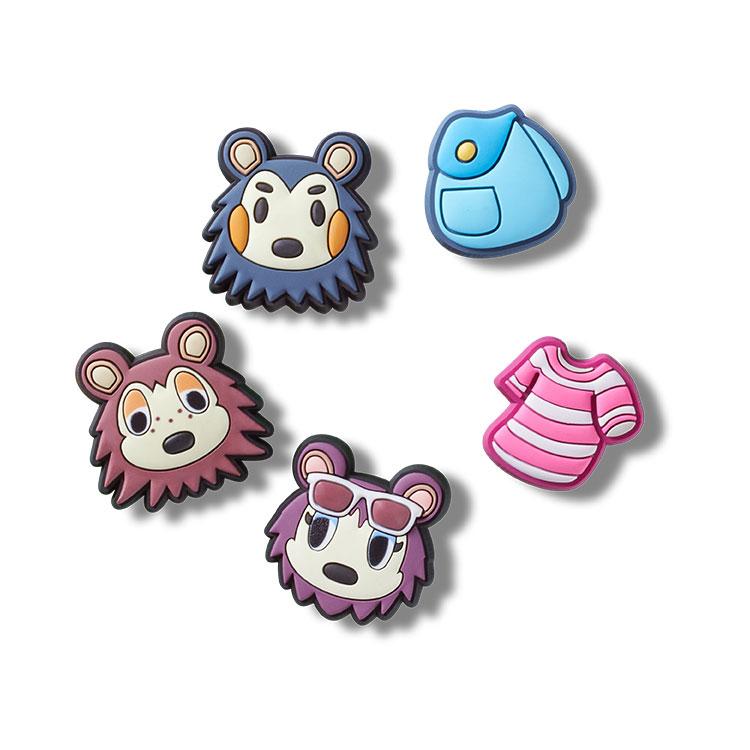 crocs クロックス ジビッツ どうぶつの森 クリエイター 5 パック