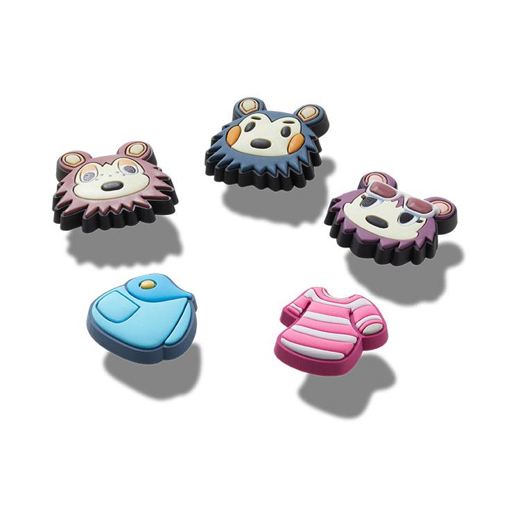 crocs クロックス ジビッツ どうぶつの森 クリエイター 5 パック