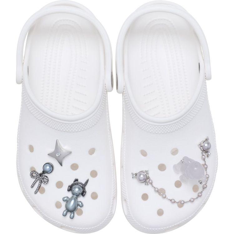 crocs（クロックス） ジビッツ Silver Cute Punk 5 Pack 10015714