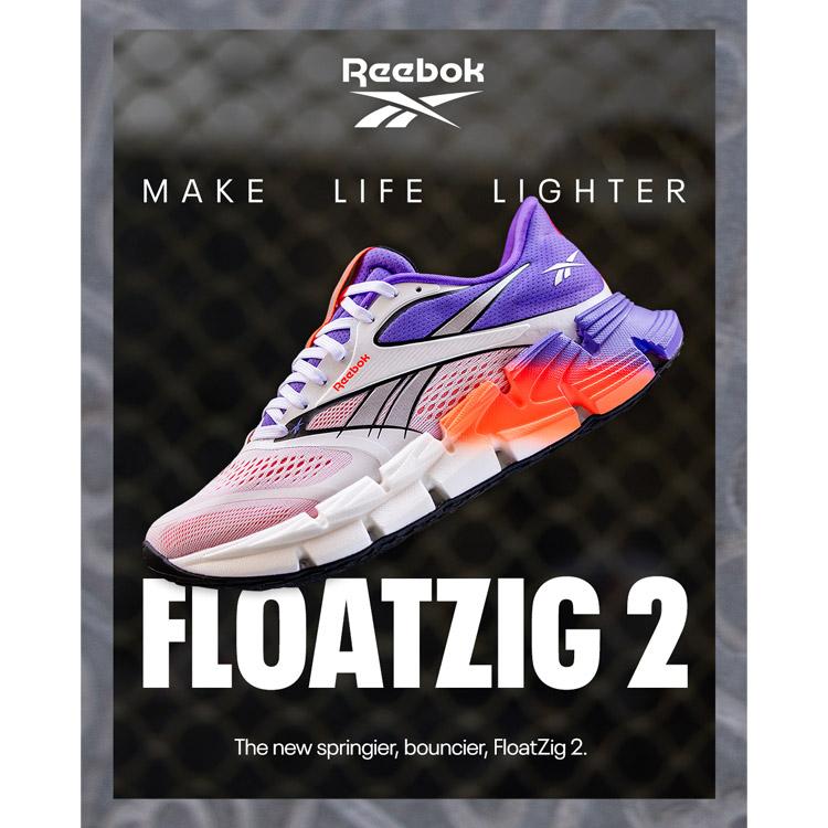 Reebok リーボック フロートジグ 2 FLOATZIG 2 ホワイト/ロイヤルパープル 100225499 メンズ レディース シューズ_15