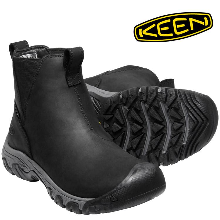 KEEN ブラック ハイカットブーツ