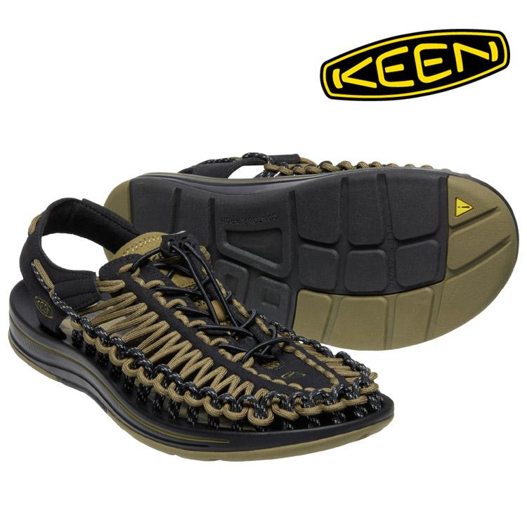 39 割引人気の贈り物が ポイント10倍対象 キーン ユニーク メンズシューズ サンダル カーキ ブラック 黒 おしゃれ 男性 サンダル ミュール レディースファッション ファッション Intercontactservices Com