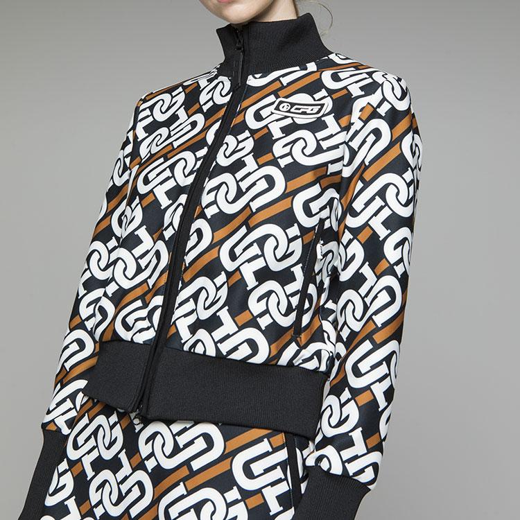 CPG ゴルフウェア CPG GOLF チェーンロゴグラフィカルブルゾン レディース ゴルフウェア
