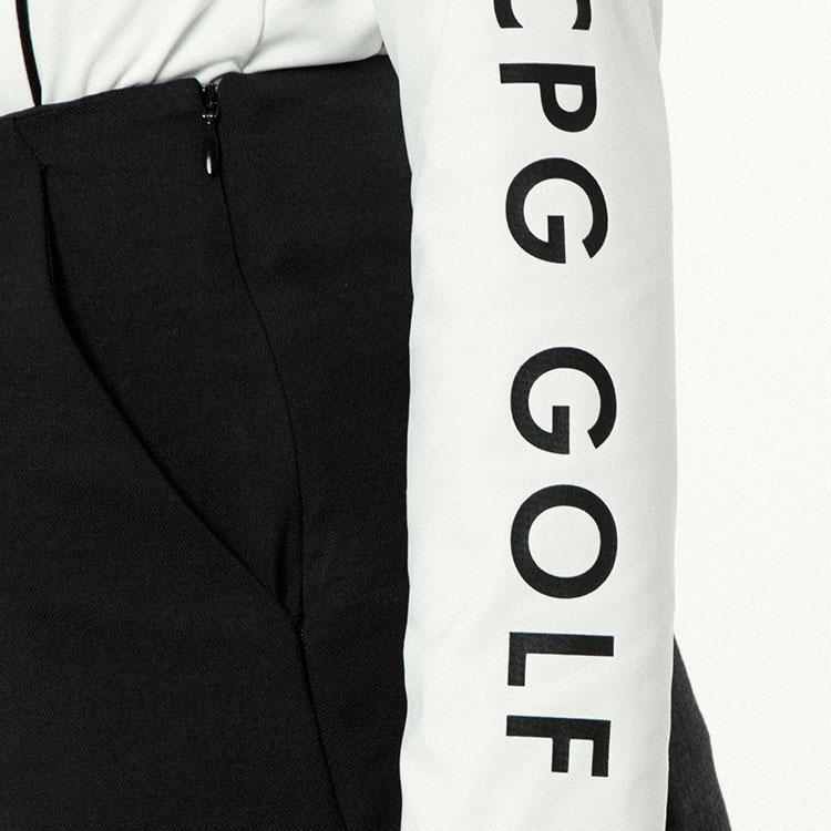 CPG GOLF パイピングモックネックLS ロングスリーブ シャツ レディース
