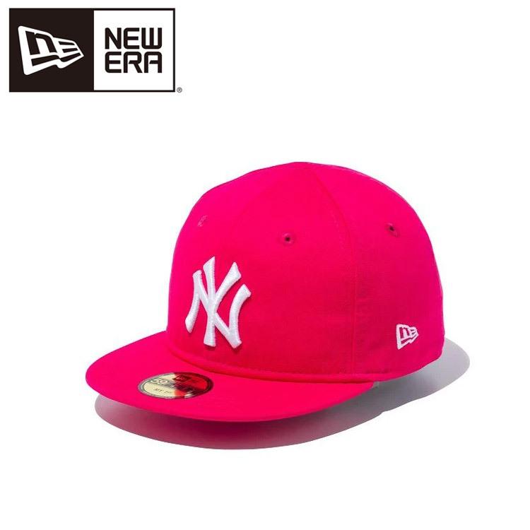 NEW ERA（ニューエラ） My 1st 59FIFTY ニューヨーク・ヤンキース ブライトローズ × ホワイト 11596305 : イー ...