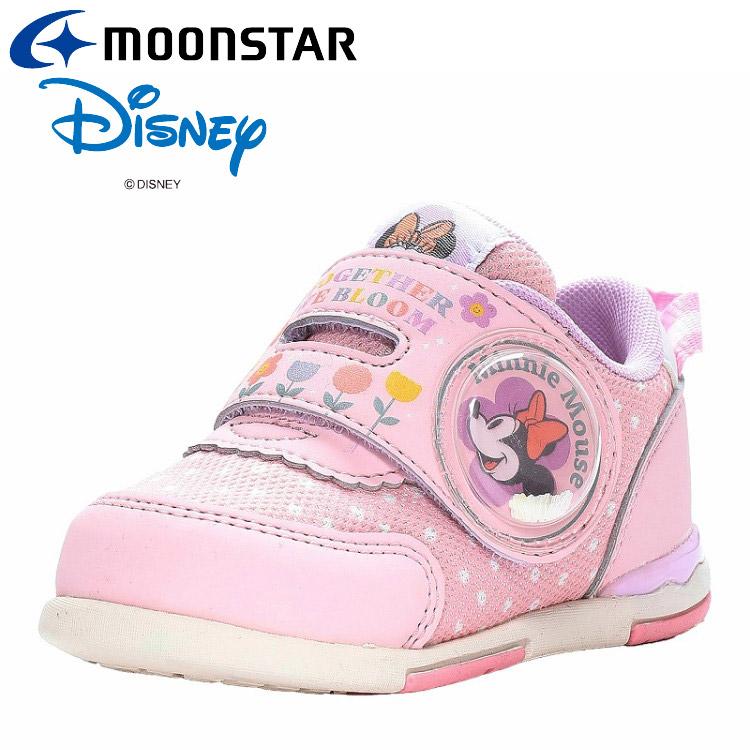 ムーンスター DN B1318 ピンク 12110824 ディズニー ベビー ミニーマウス 子供靴 ベビー シューズ :12110824:イー ...