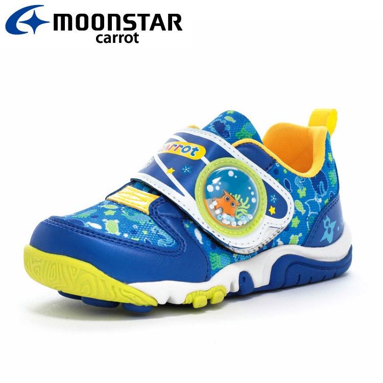 MoonStar（ムーンスター） CR C2384 ブルー 12186615 キャロット 子供