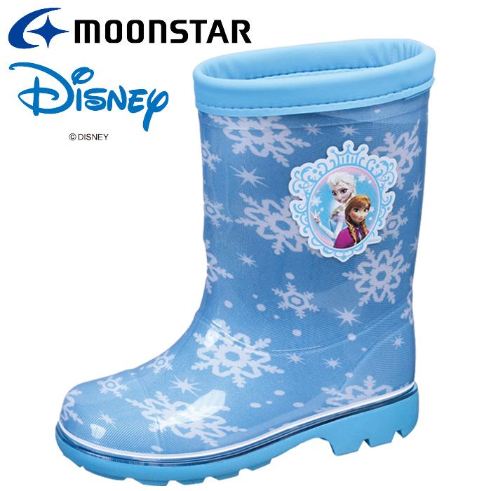 ムーンスター ディズニー レインブーツ レイン 雨用 子供靴 ロンプ C63 アナと雪の女王 サックス 大人気 ジュニアシューズ 男児 女児 男の子 女の子 イーゾーン スポーツ Paypayモール店 通販 Paypayモール