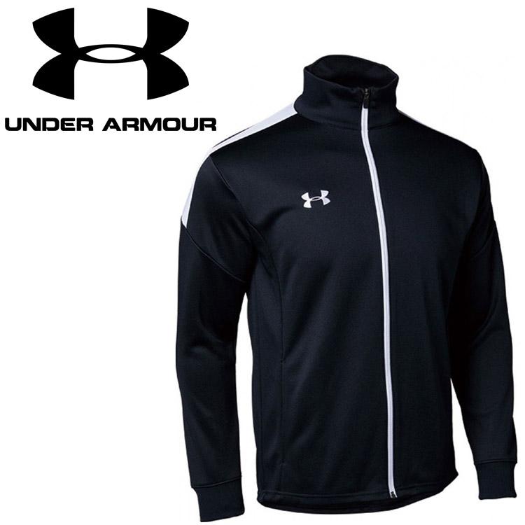 アンダーアーマー(UNDER ARMOUR) ジャージー ジャケット トップス 1364992-001 ブラック Lサイズ UNDER ARMOUR（アンダーアーマー） UAチーム ジャージー トップス