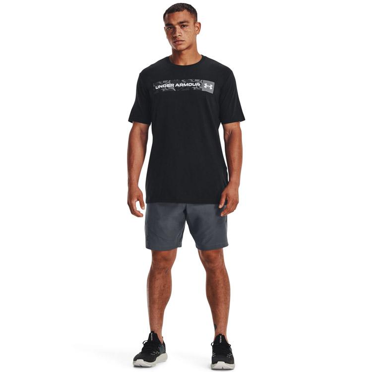 UNDER ARMOUR アンダーアーマー UAショートスリーブTシャツ 〈カモ チェスト ストライプ〉 1376830-001 メンズ ...