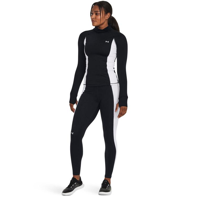 UNDER ARMOUR メール便送料無料 アンダーアーマー UAコールドウェザー ノベルティ レギンス 1379889-001 レディース ...
