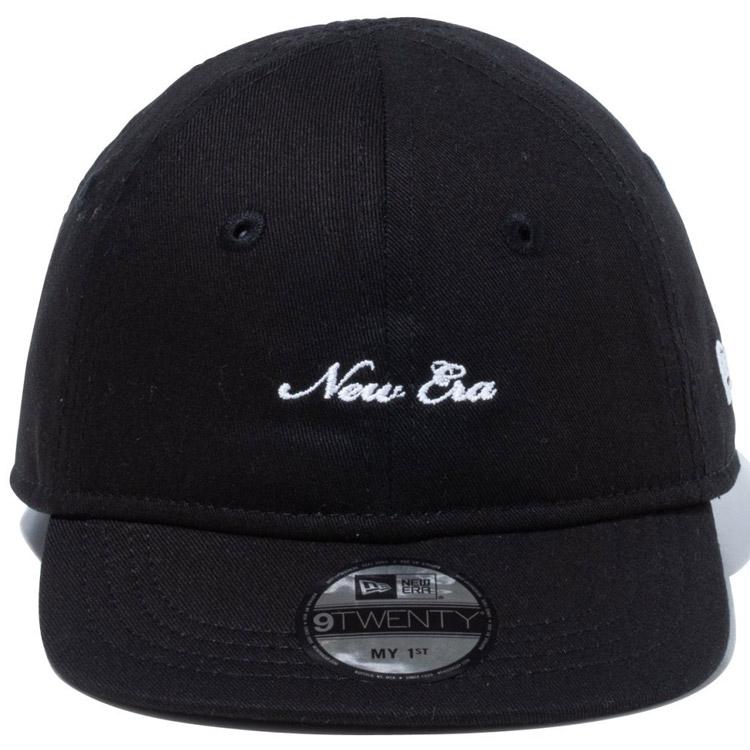 ニューエラ My1st 9TWENTY Script Logo スクリプトロゴ ブラック × ホワイト 14524623 ジュニア | NEW ERA | 10